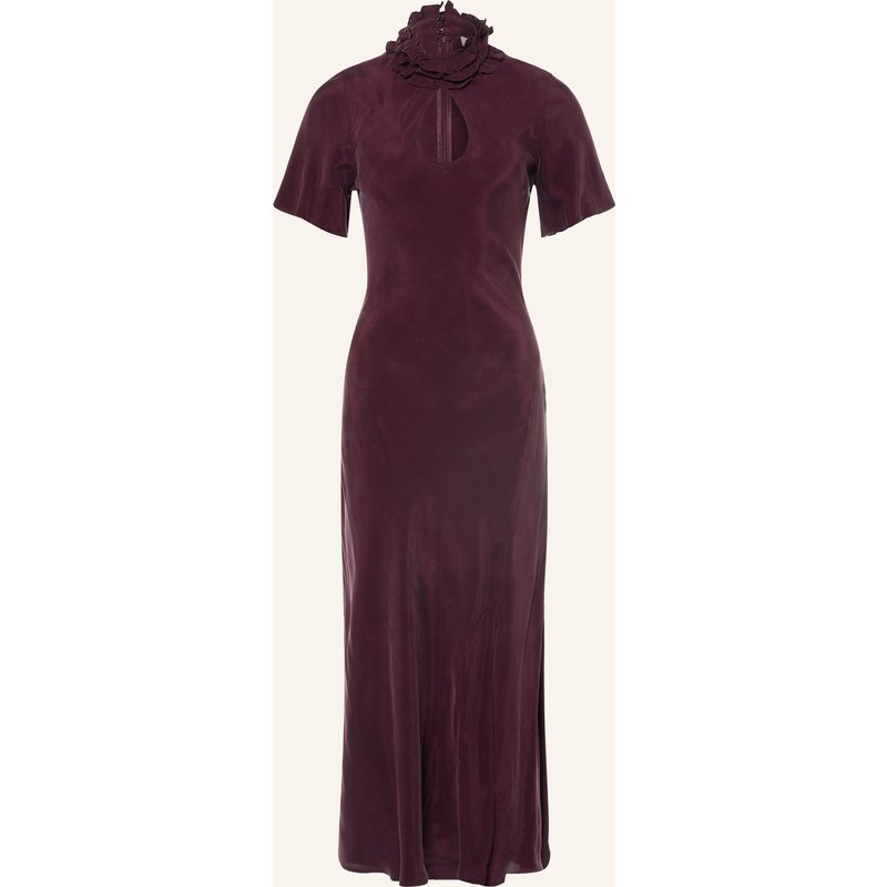 Claudie Pierlot Kleid Mit Rüschen lila