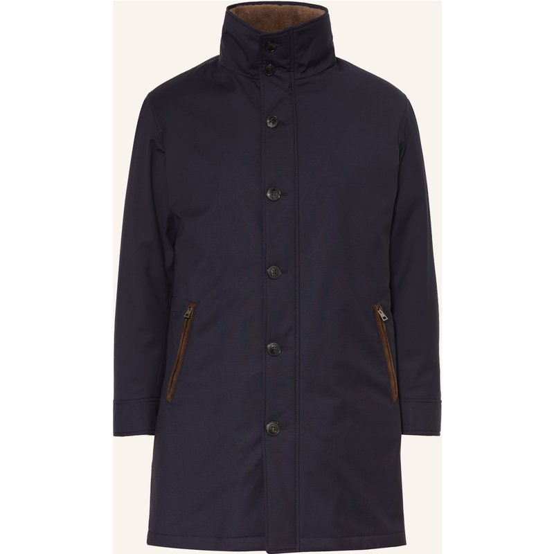 Manzoni 24 Wollmantel blau