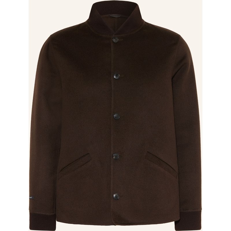 Manzoni 24 Overjacket Mit Cashmere braun