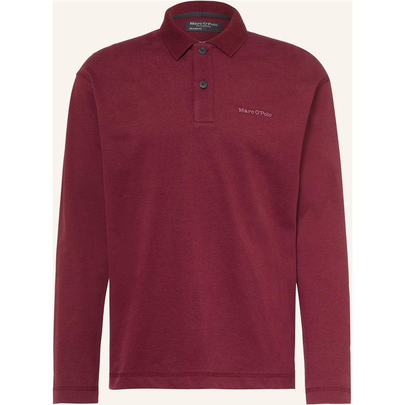 Marc O'polo Jersey-Poloshirt Relaxed Fit rot