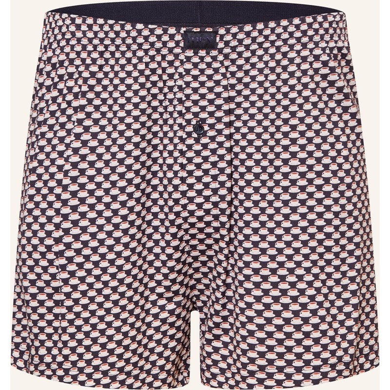 Mey Boxershorts Serie Espresso Lovers blau
