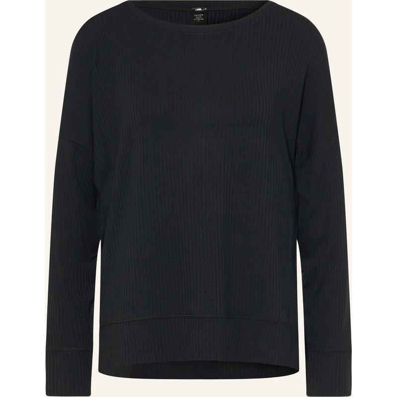Calida Schlafsirt Feminine Lounge schwarz