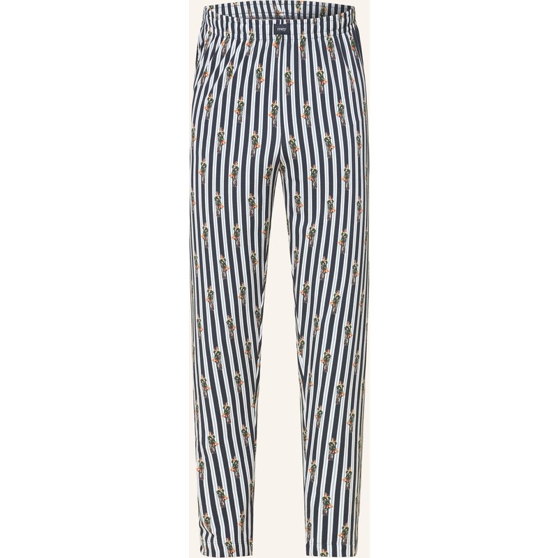 Mey Schlafhose Serie Smoke Show blau
