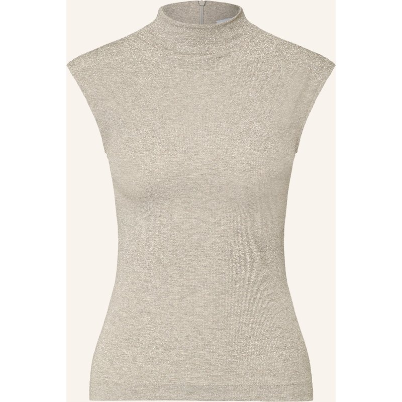 Reiss Stricktop Dita Mit Glitzergarn gold