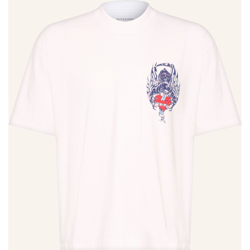 Allsaints T-Shirt Scimitar weiss