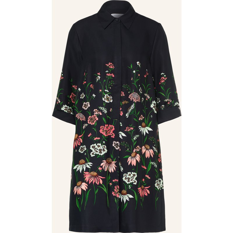 Hobbs Hemdblusenkleid Marci Mi 3/4-Arm blau