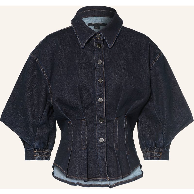 Allsaints Jeans-Overshirt Nancy blau