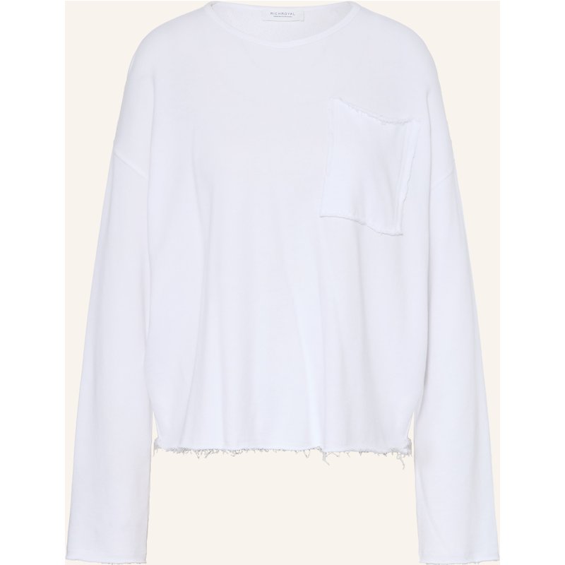Rich & Royal Sweatshirt weiss