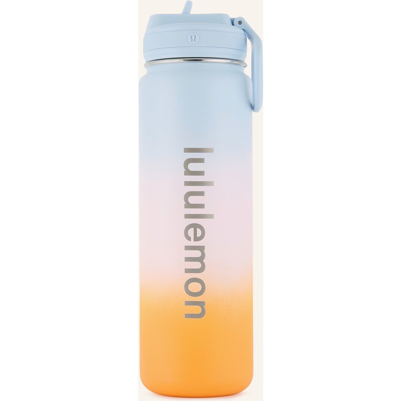 Lululemon Trinkflasche Back To Life blau