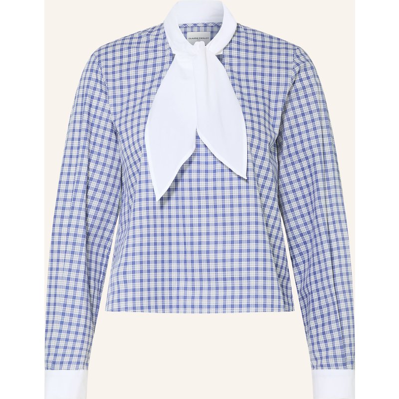 Claudie Pierlot Schluppenbluse beige