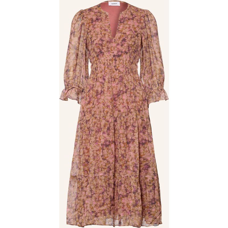Ba&Sh Kleid Aema Mit 3/4-Arm Und Rüschen pink