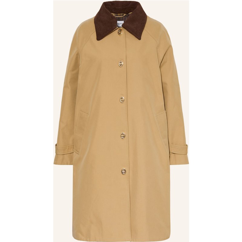 Claudie Pierlot Trenchcoat Mit Abnehmbarem Kragen beige