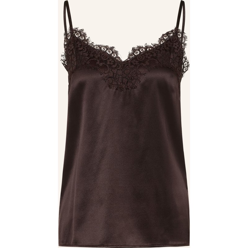Rosemunde Seidentop Jade braun