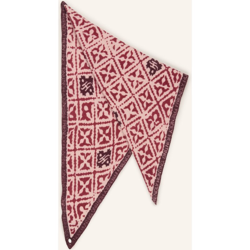 Friendly Hunting Dreieckstuch Aus Cashmere rosa