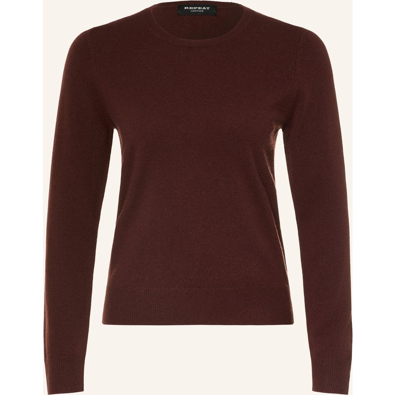 Repeat Cashmere-Pullover rot