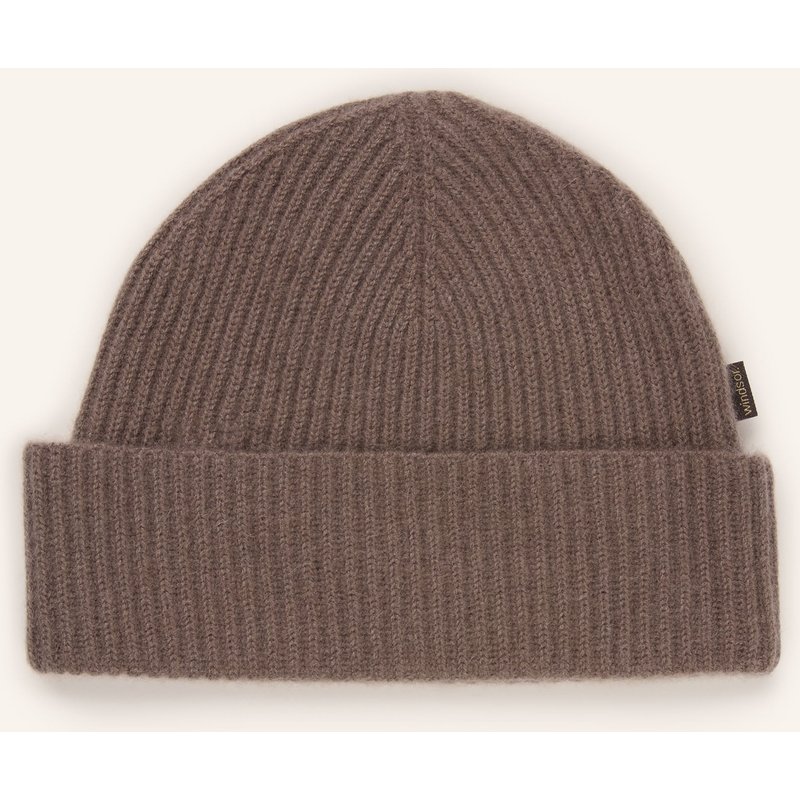 Windsor. Cashmere-Mütze Can braun