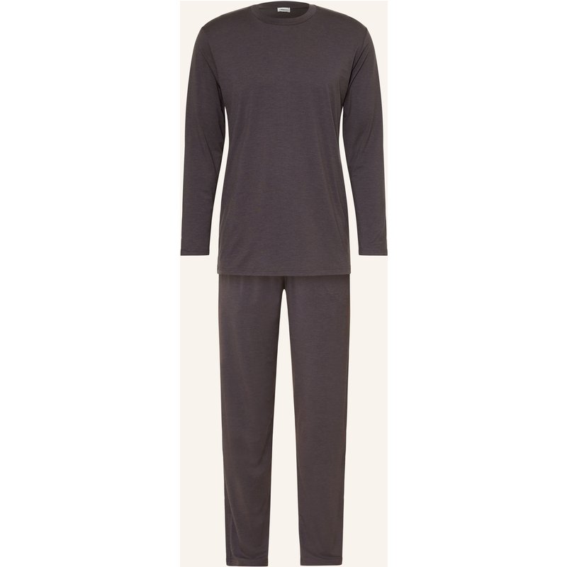 Zimmerli Schlafanzug Cozy Comfort grau