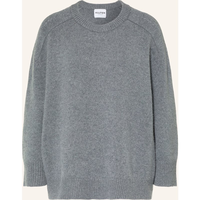 Kujten Cashmere-Pullover Diane grau