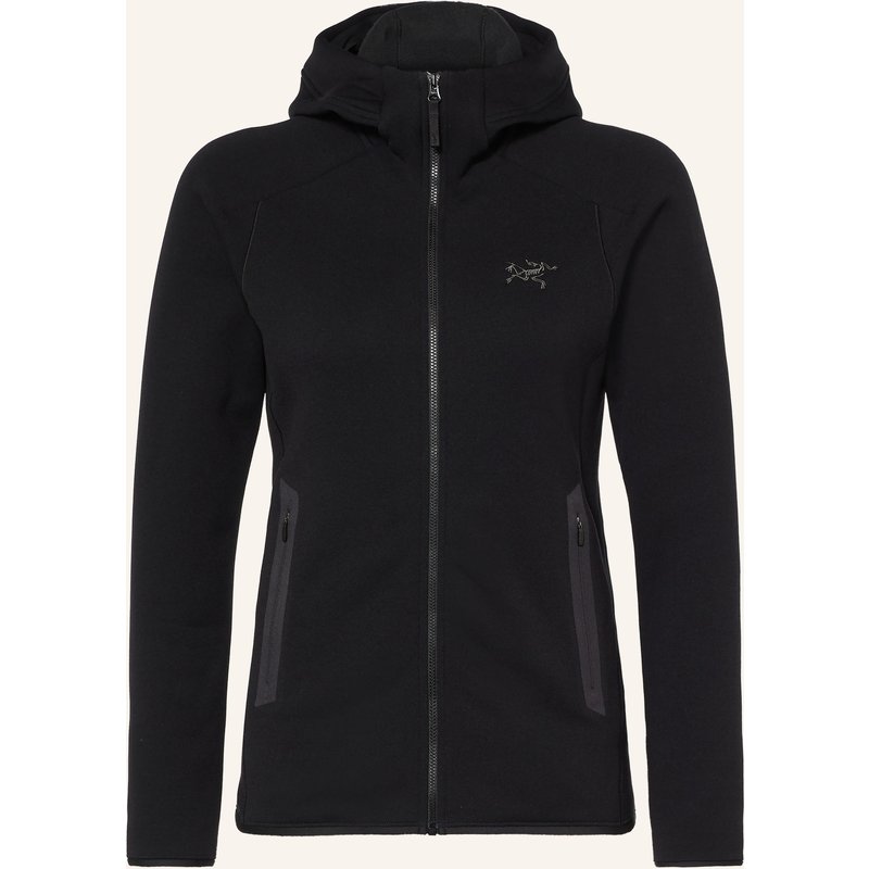 Arc'teryx Midlayer-Jacke Kyanite schwarz