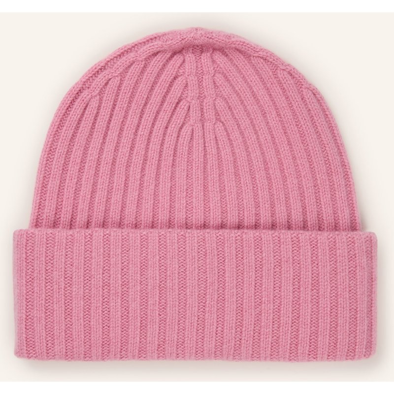 S.Marlon Cashmere-Mütze rosa