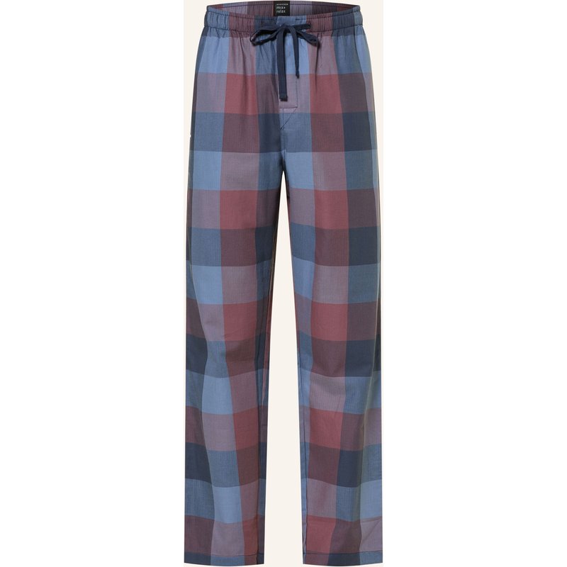 Schiesser Schlafhose Mix+Relax blau