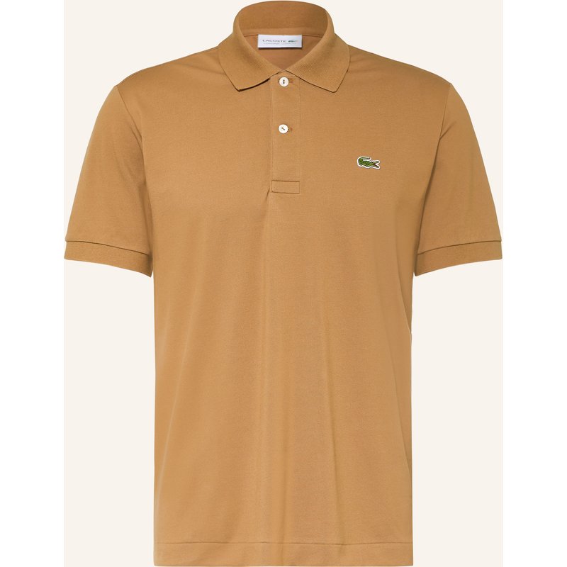 Lacoste Piqué-Poloshirt braun