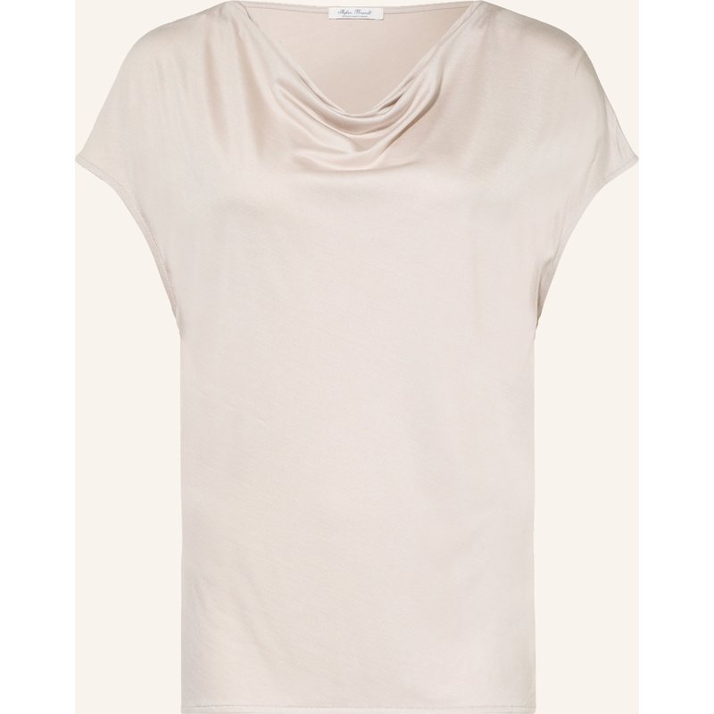 Stefan Brandt Seidenshirt beige