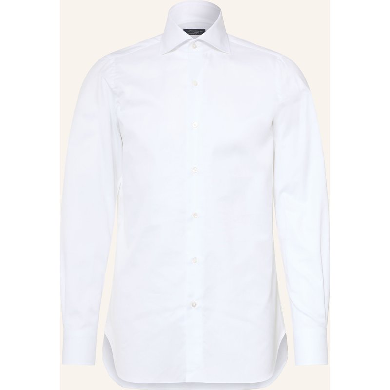 Finamore 1925 Oxfordhemd Napoli Eduardo Regular Fit weiss