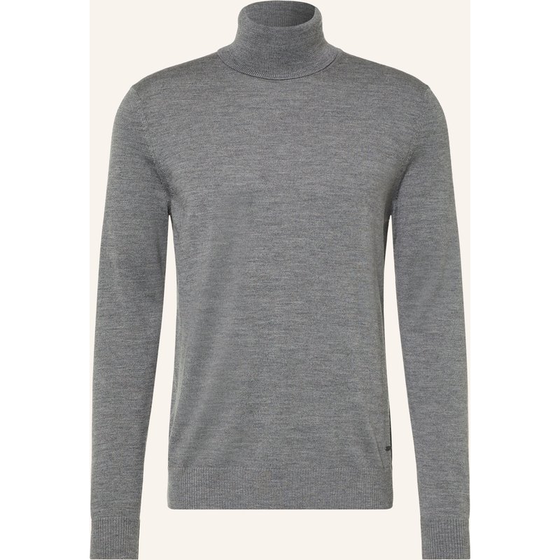Joop! Rollkragenpullover Donte Aus Merinowolle grau