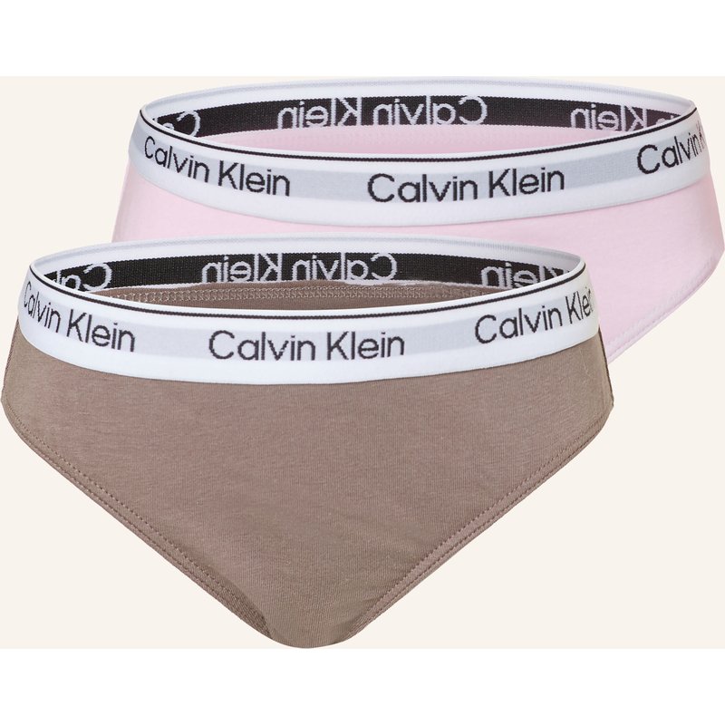Calvin Klein 2er-Pack Slips Icon Cotton Stretch rosa