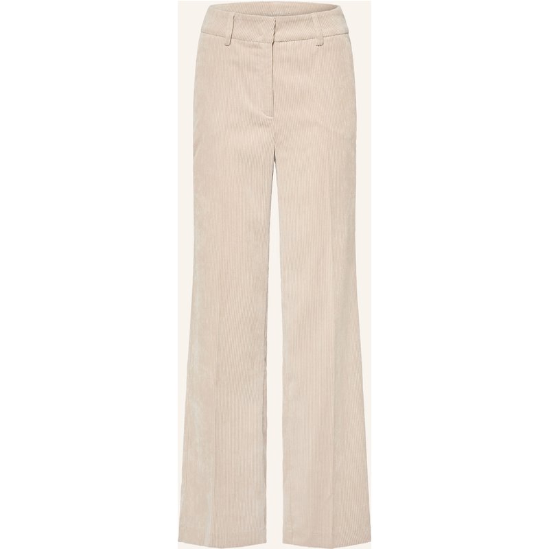 Cambio Marlenehose Amelie Aus Cord weiss