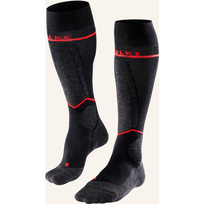 Falke Skisocken sk4 Energizing Light Wool schwarz