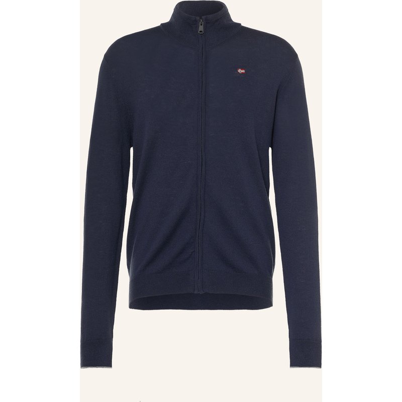 Napapijri Strickjacke Damavand blau