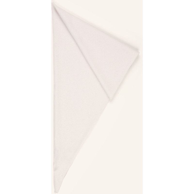 S.Marlon Dreieckstuch Aus Cashmere weiss