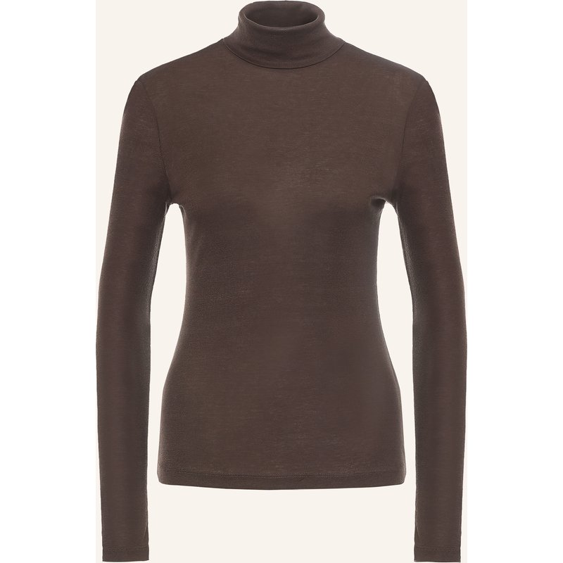 Drykorn Rollkragenshirt Zerafne braun