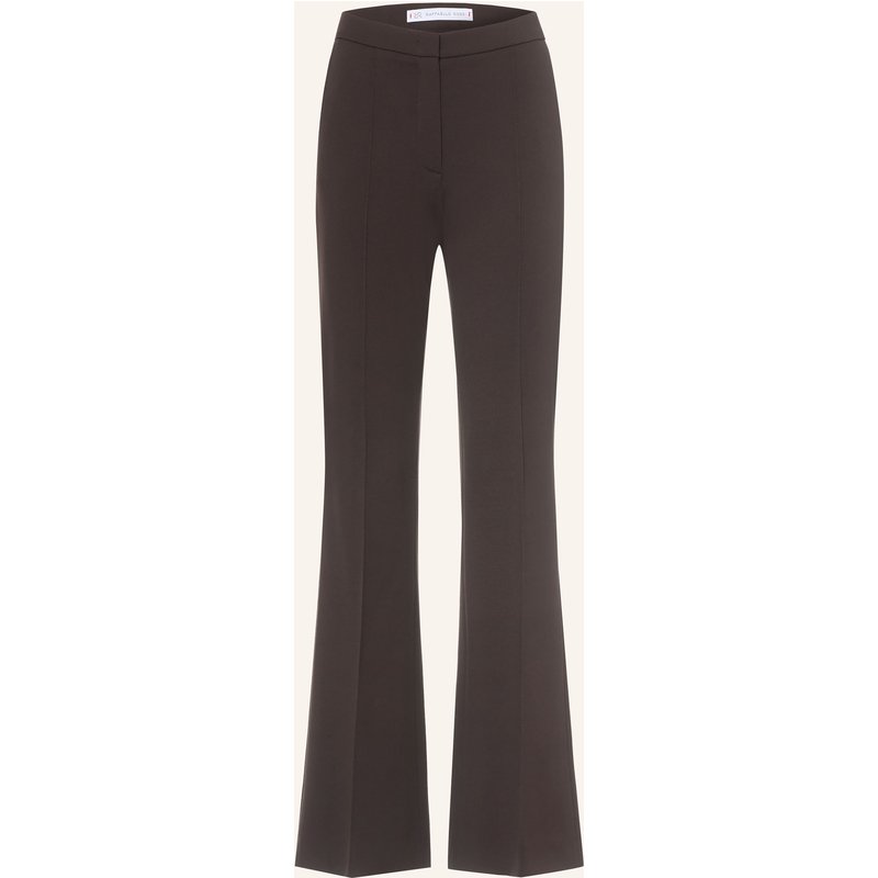 Raffaello Rossi Bootcut-Hose Doro Aus Jersey braun