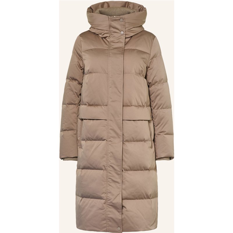 Duno Daunenmantel Shegan beige