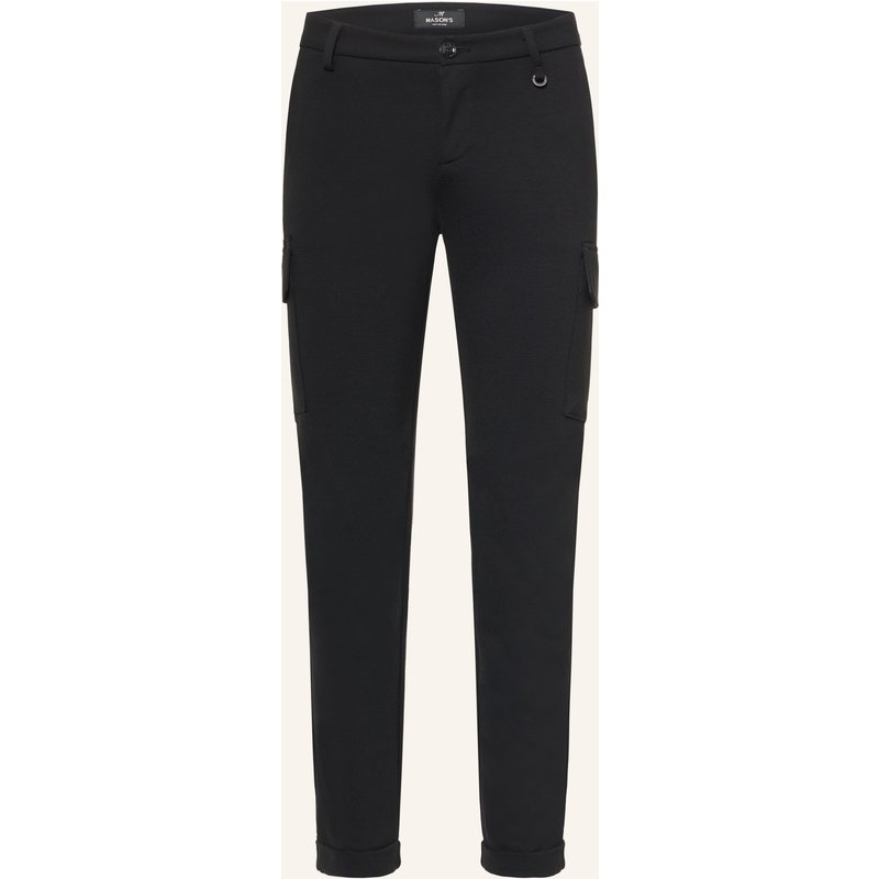 Mason's Cargohose Chile City Aus Jersey schwarz