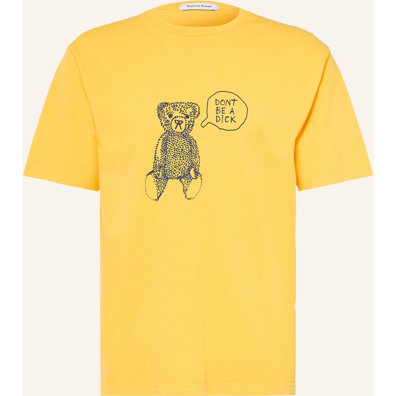 District Vision T-Shirt California gelb