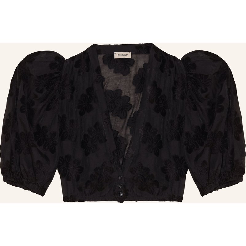 Cocovero Dirndlbluse Zenta schwarz