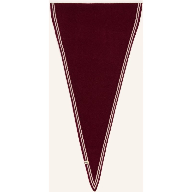 Oats & Rice Dreieckstuch Bronte Aus Cashmere rot