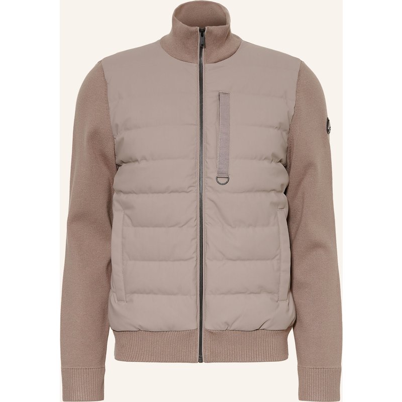 Moose Knuckles Lightweight-Daunenjacke Kamet Im Materialmix beige