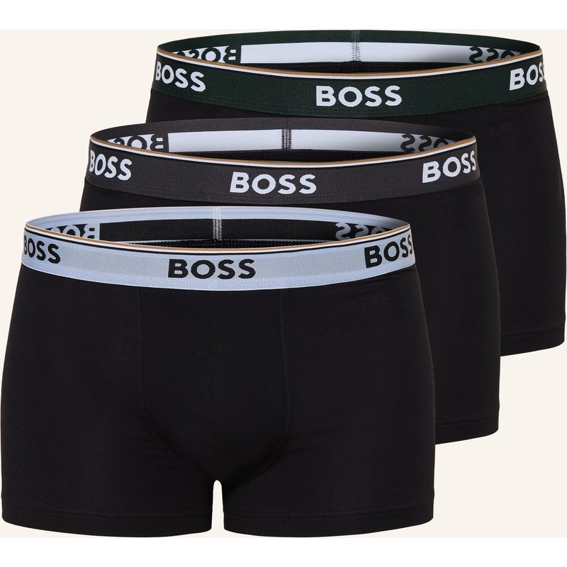 Boss 3er-Pack Boxershorts Power schwarz