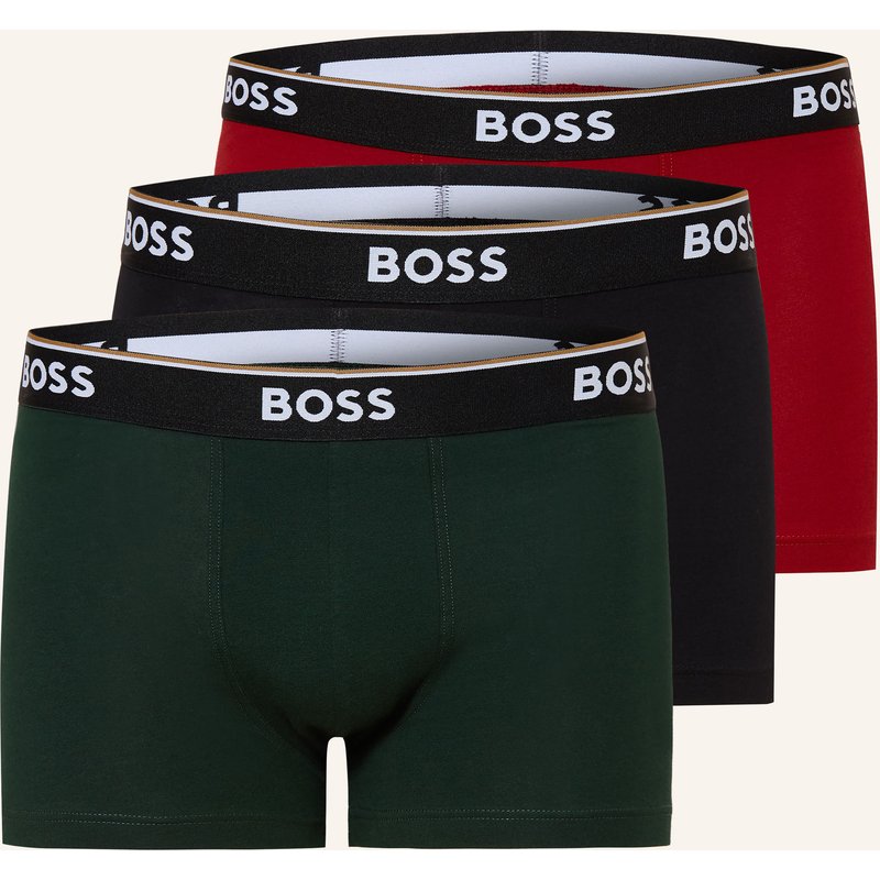 Boss 3er-Pack Boxershorts Power gruen