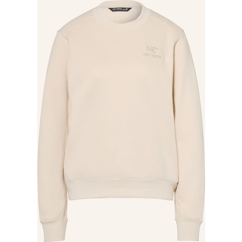 Arc'teryx Sweatshirt Emblem Crew weiss