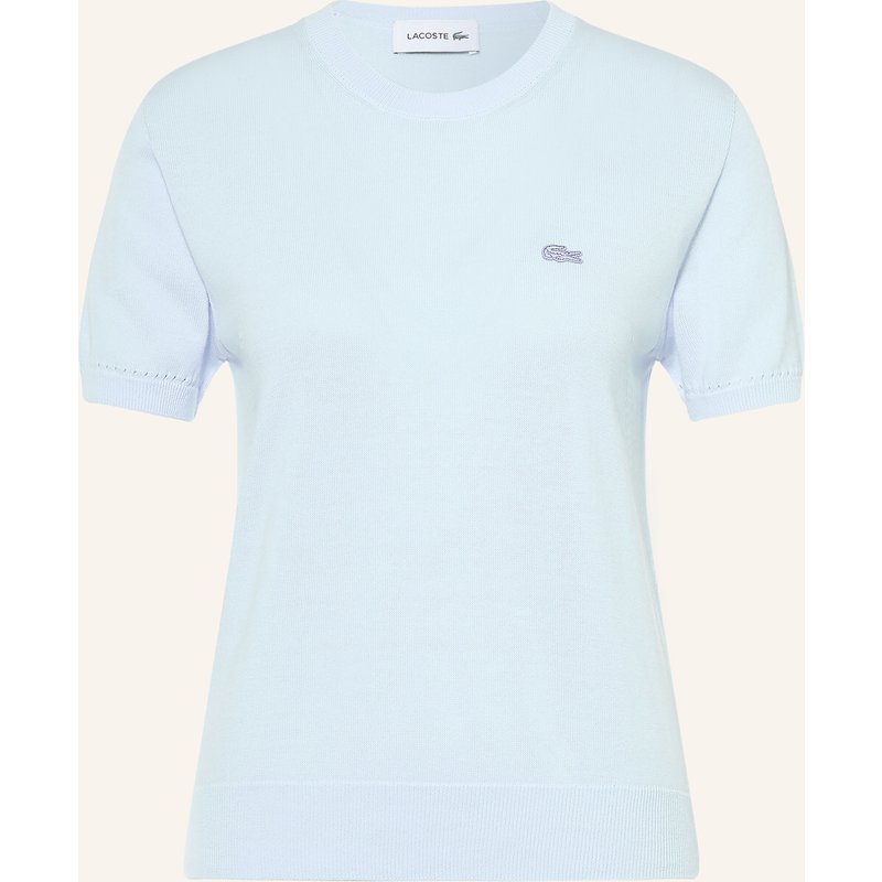 Lacoste Strickshirt blau