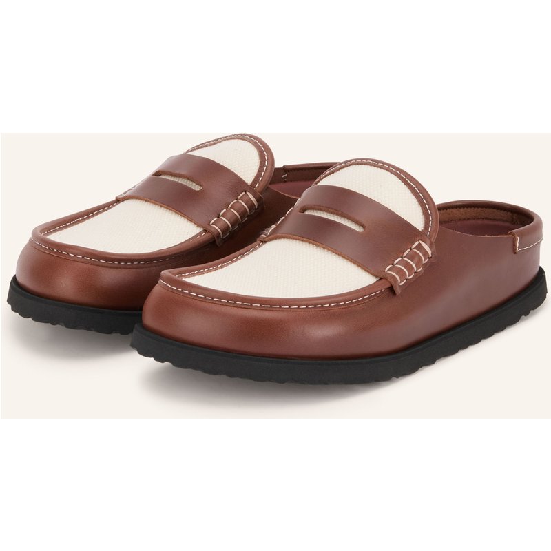 1774 Birkenstock Mules Naples Wrapped braun