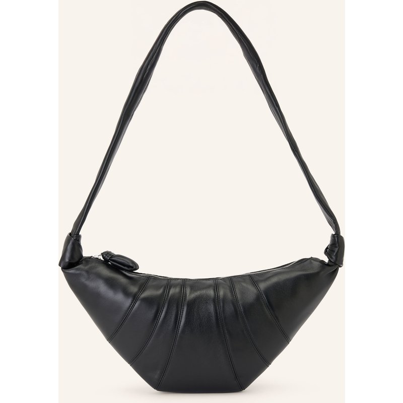 Lemaire Umhängetasche Croissant Medium schwarz