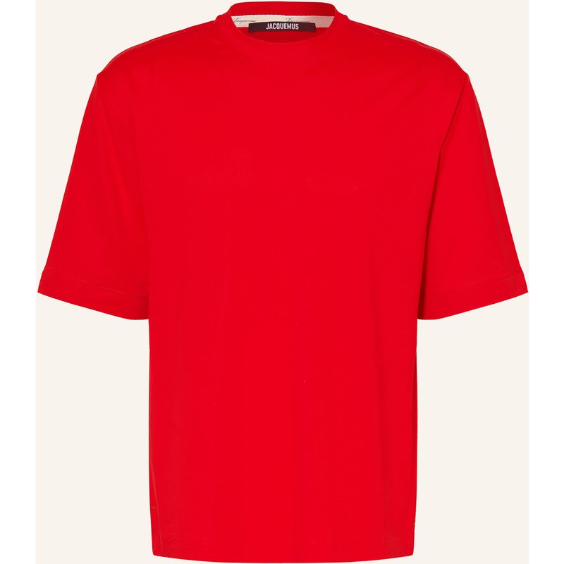 Jacquemus T-Shirt Le Tshirt Rond Carre rot
