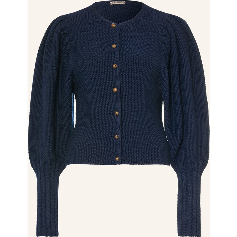 Gottseidank Strickjacke Gisela blau
